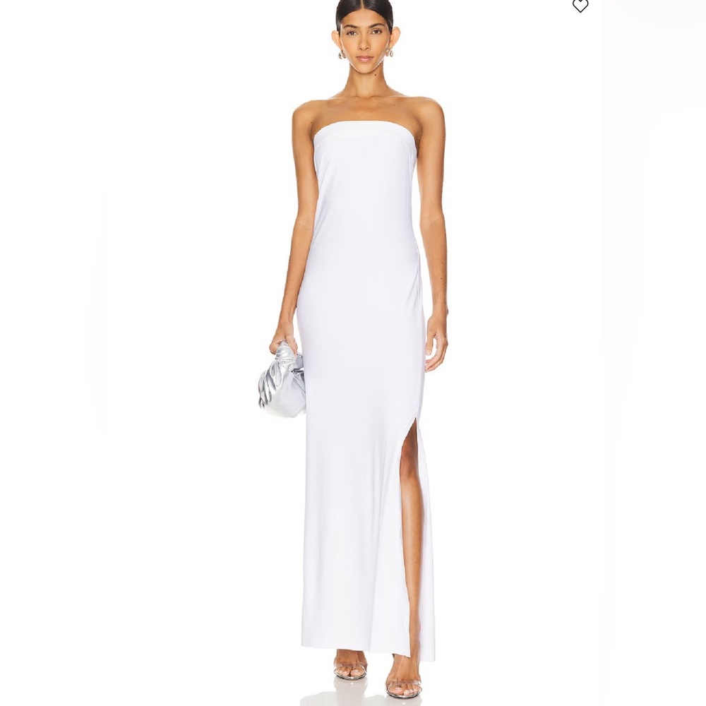 NWOT Norma Kamali Snow White Strapless Dress